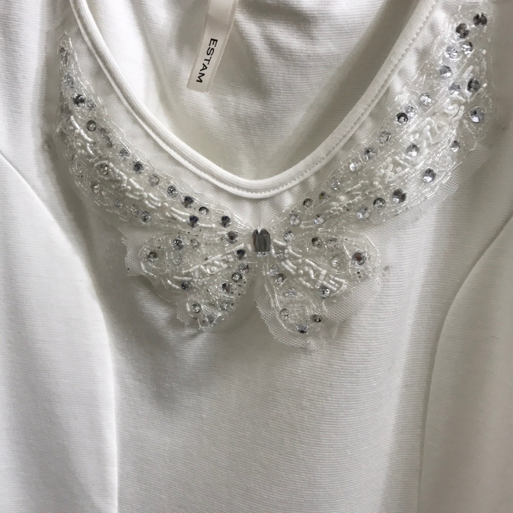 ESTAM beaded blouse - Picture 4 of 4